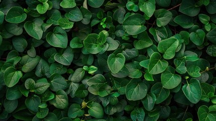 Close-up of Lush Green Foliage