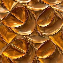 金と銅の複合金属テクスチャ
