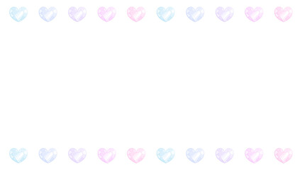 ハートジェムセットフレーム⭐︎PNG