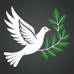 set of silhouettes of birds Vector illustration silhouette image icon.