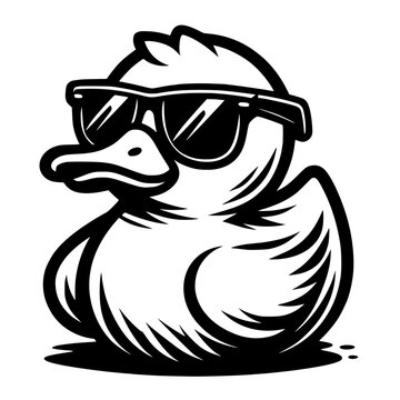 recommend clip art: Duck With Sunglasses Svg, Rubber Duck Clipart, Duck Vector Image, Bath Duck Silhouette, Sublimation Design, Duck Cut File