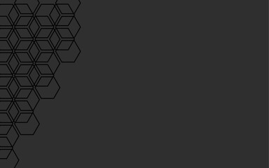 Abstract dark background polygonal geometric modern minimal concept black background for product advertizing web prasentation cover tutorial wallpaper