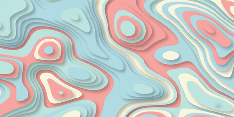 Fototapeta premium Abstract color Paper cut sail boat over sea wave vector. 3d craft art design. Travel background. Water cruise illustration.red paper texture background. 