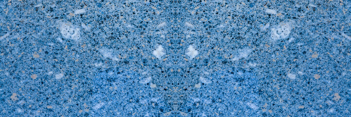 Wall terrazzo texture gray blue of stone granite black white background marble surface pattern sandstone small have mixed sand tile background.