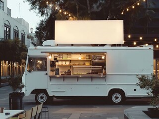Food Truck Mock up Design