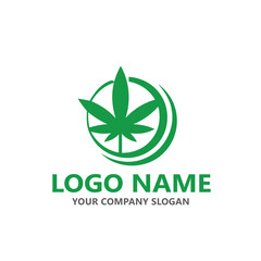  leaf logo design ready vector template