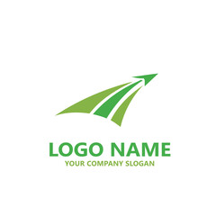 Landscape Environmental vector logo template