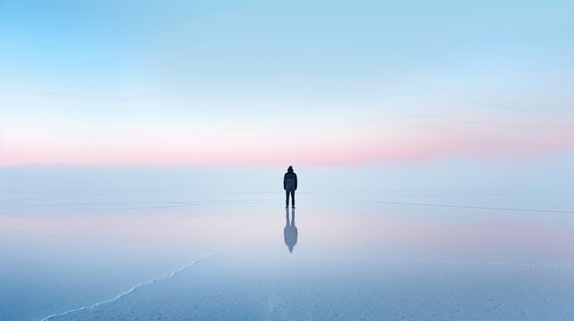 The surreal landscapes of the Salar de Uyuni salt flats in Bolivia