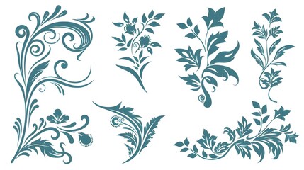 floral design element