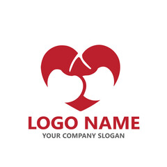 Medical health wealth logo vector