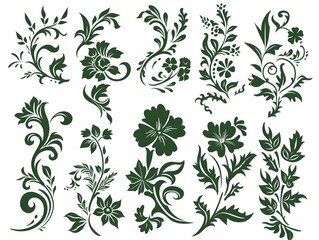 seamless floral pattern with flowers
