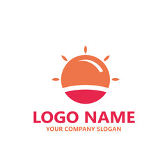 Landscape Environmental vector logo template