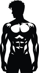 Businessmen and women, groups of people at work. Isolated vector silhouettes