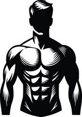 Businessmen and women, groups of people at work. Isolated vector silhouettes