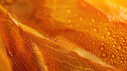 Abstract Background with Close up of Orange Texture