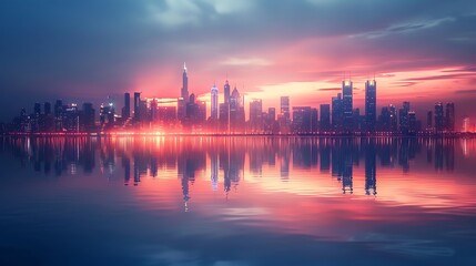 Fototapeta premium city panorama skyline view