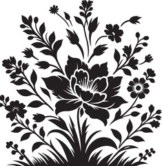 lower silhouette vector illustration