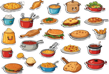fast food icons