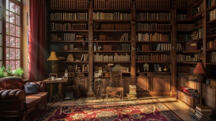 Cozy Reading Nook: Personalized Bookshelf in a Fresh Home Decor