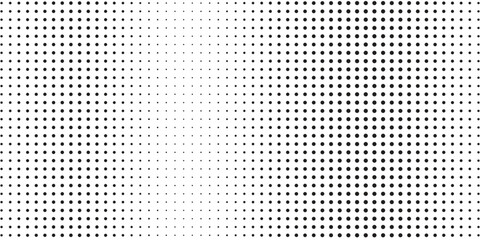 Dot pattern seamless background. Polka dot pattern template Monochrome dotted texture modern halftone