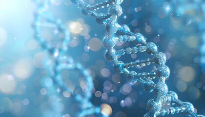 Science Biotechnology DNA illustration and abstract illustration