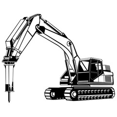 Demolition Excavator