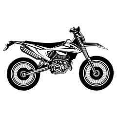 Obraz premium Dual Sport Motorcycle