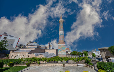 The construction year of the Ulu Mosque, located in Siirt Province, Türkiye, is not known exactly.