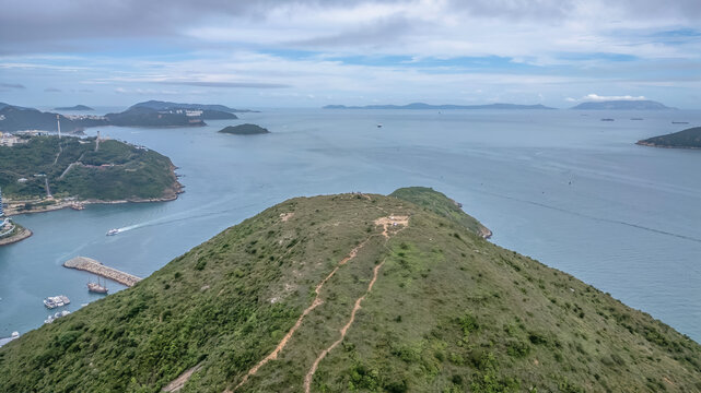 Yuk Kwai Shan on the island of Ap Lei Chau in Hong Kong