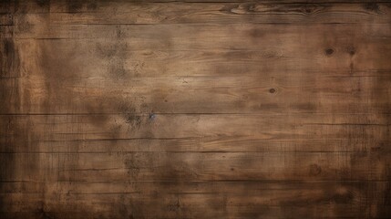 Fototapeta premium photograph of a rustic brown wooden door, its weathered surface etched with the passage of time, blending seamlessly into an abstract background of muted colors and soft textures