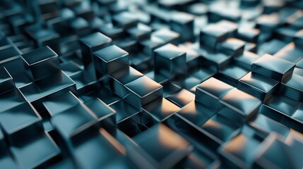 Fototapeta premium Fresh background with abstract geometric tech patterns, sleek and stylish.