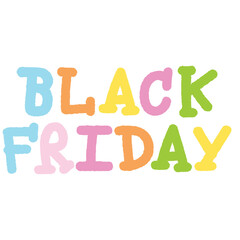 BLACK FRIDAY sale icon for pastel font, typography, promotion, marketing, business, communication, online shopping, campaign badge, sticker, ad template, social media, discount, web button, print, ads