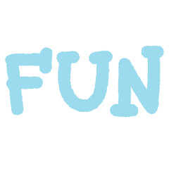 FUN letters for font, typography, calligraphy, text, message, women empowerment, feminist, communication, compliment, logo, icon, sticker, ad template, social media, website, mobile, shirt print