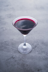 Mocktail drink on a table