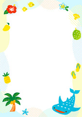 cute image of tropical ocean and beach