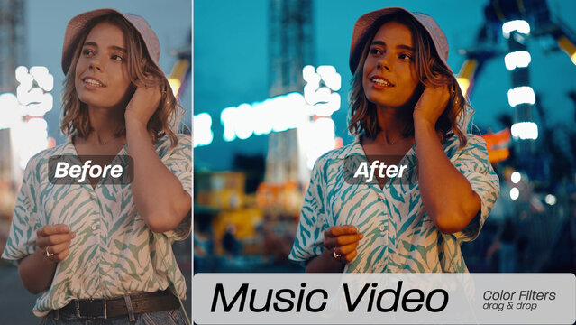 Music Video Color Filters 