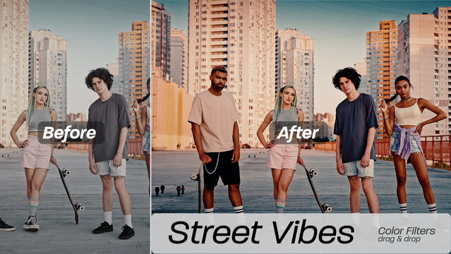 Street Vibes Color Filters 