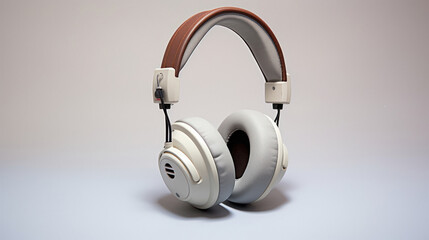 headphone on white background