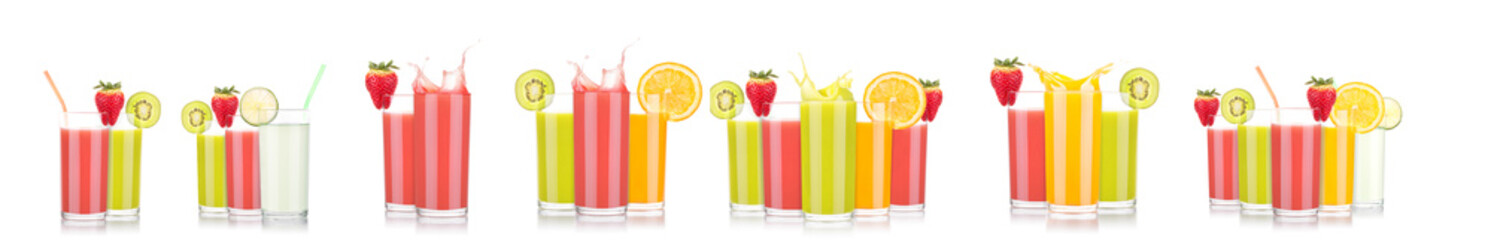 Colorful Summer Drinks with Fruits for a festive touch at your party or barbecue