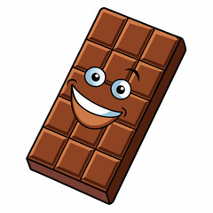 Chocolate Cartoon Vector Illustration - Fun and Sweet Graphic Design for All Ages