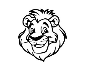 lion head vector, head of lion, lion head mascot