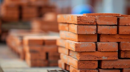 Construction Material Red bricks for Building Purposes