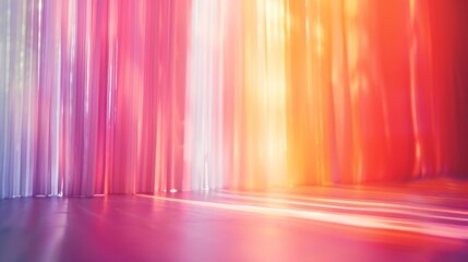Ethereal and diaphanous background with vivid colors blending harmoniously.