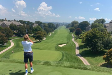 golf course league competition matches professional photography