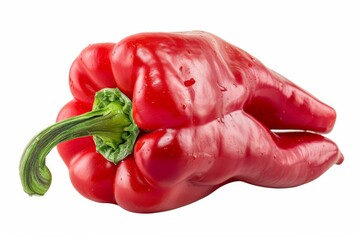 Red Misshapen Bell Pepper