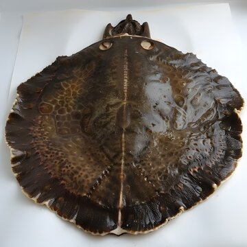 Dried stingray skin