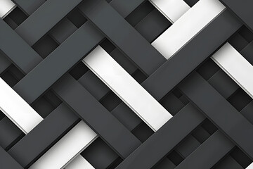 Luxury white and black abstract wall pattern background.