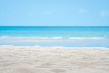 Sand beach and wave background