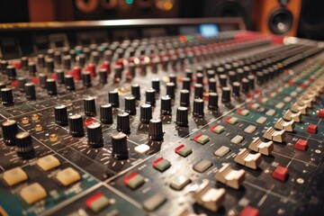 Sound Mixer Close-Up
