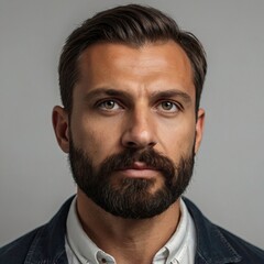 Fototapeta premium ia generated. portrait of a man. portrait of a young man. portrait of a handsome man